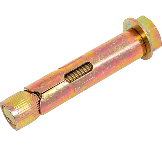 Анкер болт с болтом КРЕП-КОМП м12 16х75, 5 шт. аб1675мф 1