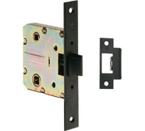 Дверная защелка Amig черная 21-50 NE