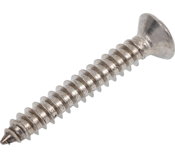 Саморез крепежная техника DIN 7982 5,5x38 потай, нерж. А2 30, пакет 800850 БК 1