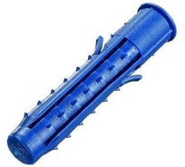 Дюбель четырехраспорный Tech-Krep универсальный, Чапай, 8x40, шипы+усы (полипропилен), 1000 шт. - пакет 155382