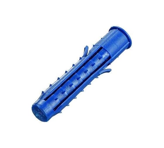Дюбель четырехраспорный Tech-Krep универсальный, Чапай, 8x40, шипы+усы (полипропилен), 1000 шт. - пакет 155382