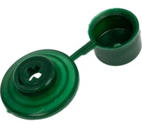 Шляпка для шиферного гвоздя Tech-Krep зеленая (100 шт) - пакет /Zitar 150569