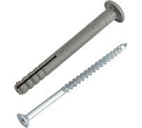 Дюбель-гвоздь Tech-Krep 6L80 гриб. манжета (нейлон), 60 шт. - ведро /Zitar 150929