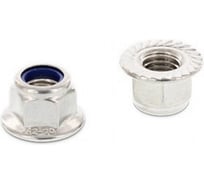 Гайка с фланцем ЦКИ DIN6926 М8 самоконтр. рифленая A2 SW 13 25 шт 7235507