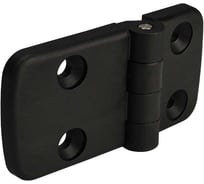 Комплект петля накладная универсальная черная АЛТЕРВИА Арт. A00070.1301825 (упаковка 8 штук) A00070.1301825.8