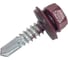 Саморез КРС Госкреп RAL3005 6,3x25 (80 шт.) (тк=16) 14-0022198 2