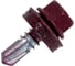 Саморез КРС Госкреп RAL3005 6,3x19 (100 шт.) (тк=16) 14-0022197 2