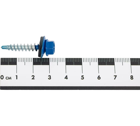 Саморез КРС Госкреп RAL5005 4,8x29 (80 шт.) (тк =16) 14-0022252