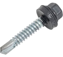 Саморез КРС Госкреп RAL7024 6,3x38 (50 шт.) (тк=16) 14-0022223