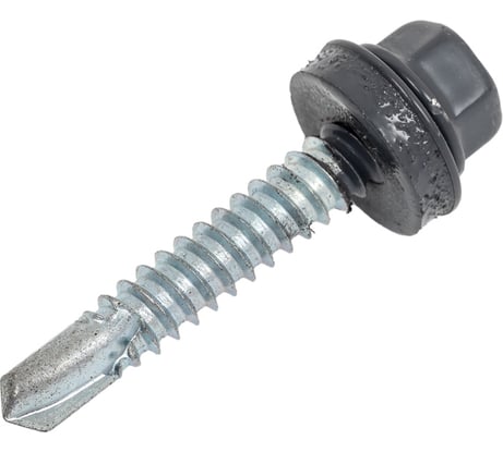 Саморез КРС Госкреп RAL7024 6,3x38 (50 шт.) (тк=16) 14-0022223