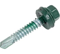 Саморез КРС Госкреп RAL6005 6,3x38 (50 шт.) (тк=16) 14-0022211