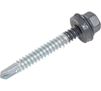 Саморез КРС Госкреп RAL7024 6,3x51 (40 шт.) (тк=16) 14-0022224