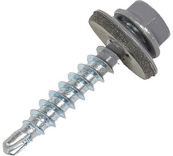 Саморез КРС Госкреп RAL7004 5,5x38 (50 шт.) (тк=16) 14-0022277