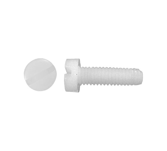 Винт DINFIX DIN 84 с цилиндрической головкой со шлицем, полиамид (пластик) M 3x25 (50 шт) 00-0005466 1