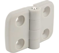 Комплект петля накладная универсальная АЛТЕРВИА серая Арт. A00070.2603333 (упаковка 4 штуки) A00070.2603333.4