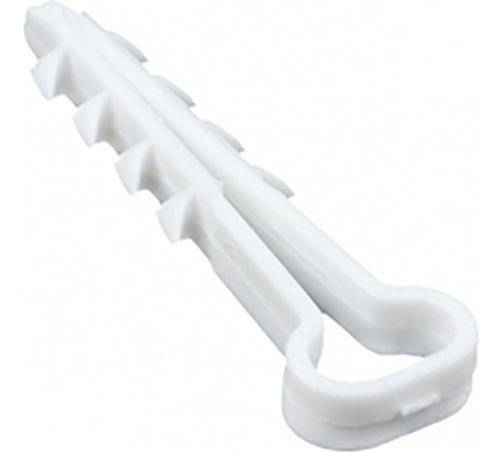 Дюбель-хомут АБК-СИЛА плоский (5-10) белый 100 шт. 11760103