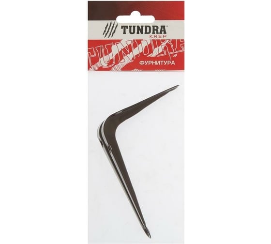 Кронштейн TUNDRA 75х100, полимер, коричневый, 1 шт. 5299406