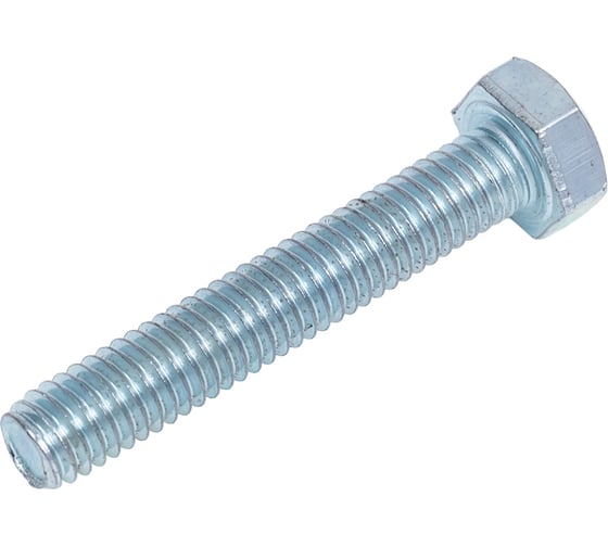 Болт с шестигранной головкой КОСТИНСТРОЙ М6x35 ГОСТ 7798/DIN 933, оцинкованный, 2 кг ~ 238шт 3853 1