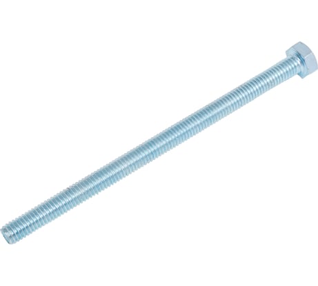 Болт с шестигранной головкой КОСТИНСТРОЙ М6x100 ГОСТ 7798/DIN 933, оцинкованный, 2 кг ~ 104шт 3859