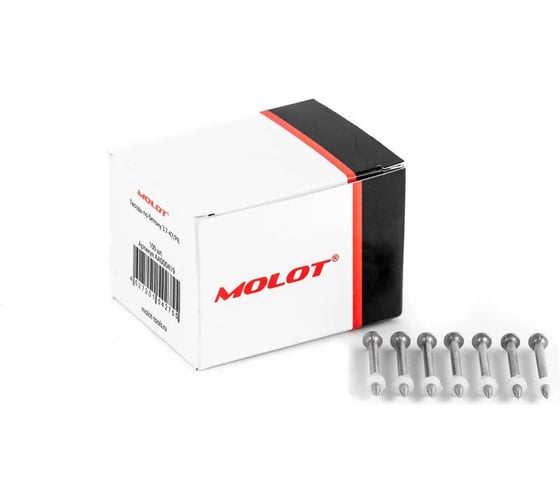 Гвоздь по бетону MOLOT DN 3,7-47/P8, 100шт./упак 37471511