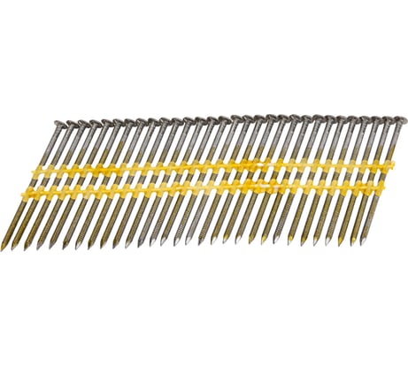 Реечные гвозди Pegas pneumatic 21 градус, кольцевая накатка, 2.8x70 мм, упаковка 2430 шт. 1264