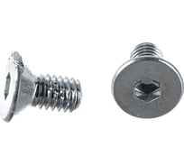 Потайной винт с внутр. шестигранником КРЕП-КОМП полная резьба, цинк, DIN 7991, 3х6, пр. 8.8, 50 шт. впш36мф