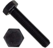 Болт высокопрочный 23 Болта, 12x70 мм, DIN933, к.п.12.9, черный, 20 шт. П0000027324ф20