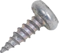 Саморез-клоп по металлу ООО "Клинский метизный завод", острый, 3.5x11, белый цинк, коробка 1 кг СКЛОБ003511-1