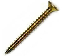 Саморез универсальный ЦММ желтый цинк, Pz, 3,5x40, 500 шт 0Т-00009187