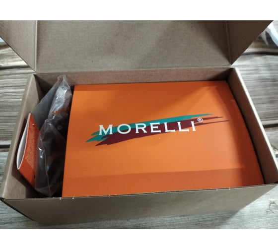 Дверные ручки MORELLI MH-51-S6 BL + Завертка сантехническая MH-WC-S6 BL, цвет черный 9016086