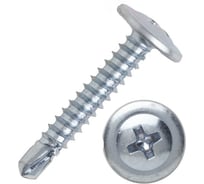 Саморез с прессшайбой ЦММ сверло, 4.2x38, 1 кг/~273 шт 0Т-00007846