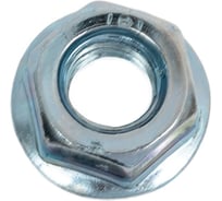 Гайка шестигранная с пресс-шайбой КОСТИНСТРОЙ М8, DIN 6923, оцинкованная сталь, 100шт 35027