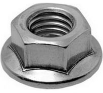 Гайка шестигранная с пресс-шайбой КОСТИНСТРОЙ М6, DIN 6923, оцинкованная сталь, 1000шт 35021
