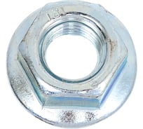 Гайка шестигранная с пресс-шайбой КОСТИНСТРОЙ М10, DIN 6923, оцинкованная сталь, 200шт 35026
