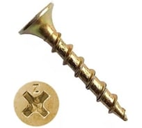 Саморез по дереву ЦММ желтый цинк, PH2, 3,5x16 мм, 1 кг/~918 шт. 0Т-00009373