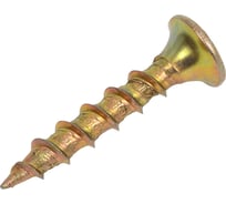 Саморез по дереву ЦММ желтый цинк, PH2, 3,5x25 мм, 1 кг. 0Т-00005297