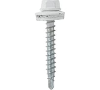 Саморез кровельный по дереву ЦММ ПРЕМИУМ 4,8x35, RAL 9003, 200 шт 0Т-00012621