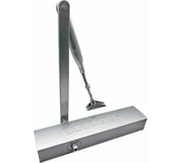 Доводчик Doorlock DL400 BC DA EN3-7 серебристый, с регулируемыми функциями тормоза открывания и задержки закрывания, регулируемое усилие закрывания 75590