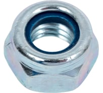 Гайка с нейлоновой вставкой КОСТИНСТРОЙ М6, DIN985, оцинкованная сталь, 350шт 34983