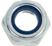 Гайка с нейлоновой вставкой КОСТИНСТРОЙ М8, DIN985, оцинкованная сталь, 150шт 34984