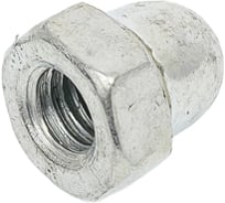 Гайка колпачковая КОСТИНСТРОЙ М4, DIN 1587, оцинкованная сталь, 600шт 34944