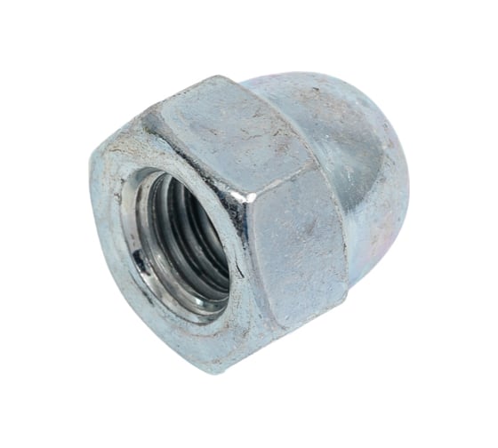 Гайка колпачковая КОСТИНСТРОЙ М10, DIN 1587, оцинкованная сталь, 40шт 34955 1