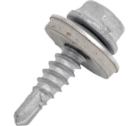 Саморезы TULSTOR DPZ с EPDM А2, для крепления профилированных листов между собой, 2x1.0 мм SMS1 4,8_19 Ruspert, упак 600 481900