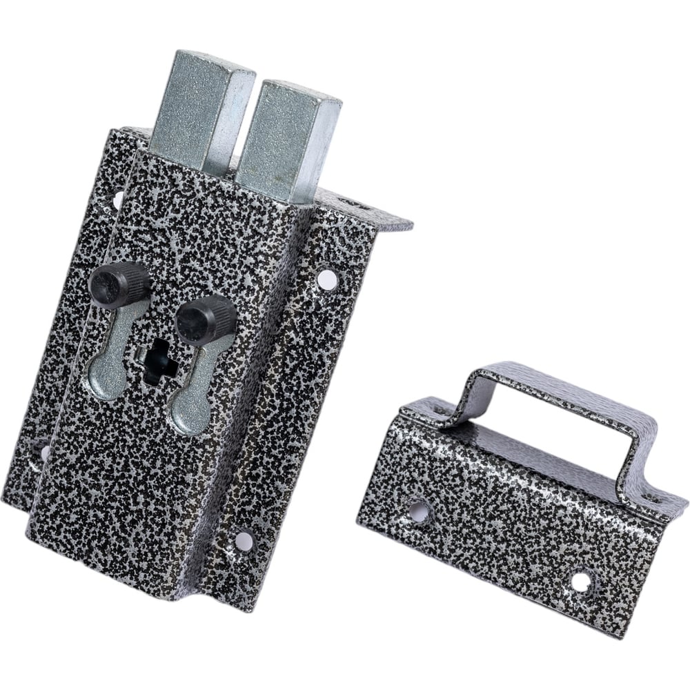 Накладной замок Делга Комаз ПХК прямоугольный ригель 4005 - выгодная ...