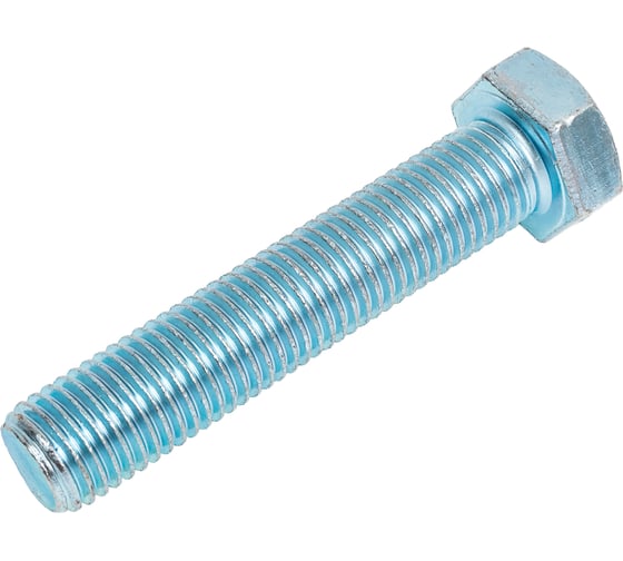 Болт ЦММ DIN 933, 20x100, полная резьба, кл.пр.8.8, оцинкованная сталь, 10 шт/~2,683 кг 0Т-00007491