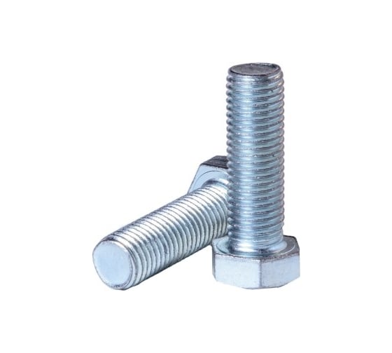 Болт ЦММ DIN 933, 18x90, полная резьба, кл.пр.8.8, оцинкованная сталь, 15 шт/~2,916 кг 0Т-00007486 1