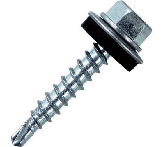 Кровельный саморез Госкреп 4,8х70 RAL 3005 красное вино, 150 шт., б.пл.конт. 1150 мл 1-0036334