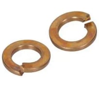 Шайба гровер Metiz-A2 DIN 127 B16 бронза, 2 шт. 127B16 2