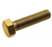 Болт Metiz-A2 DIN 933 M6x40 мм Латунь, с шестигр. гол. 5 шт. 933LT640 5