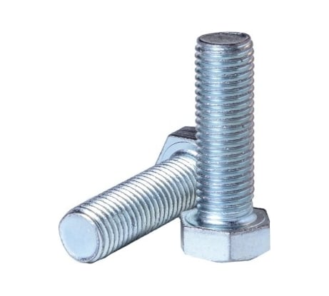 Болт ЦММ DIN 933, 6x140, оцинкованный, с полной резьбой, 50шт/~1,300 кг 0Т-00006245